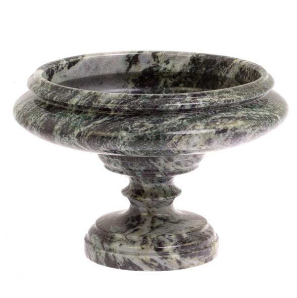 Фруктовница из змеевика 18х11,5 см 125507