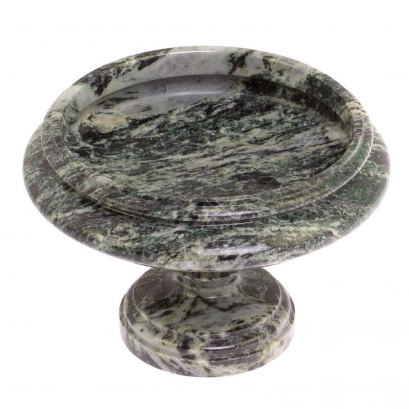 Фруктовница из змеевика 18х11,5 см 125507