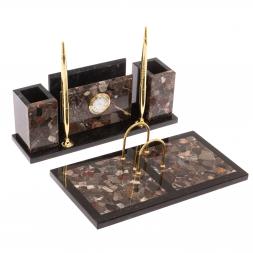 Письменный набор &amp;quot;Советник&amp;quot; из конгломерата