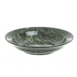 Тарелка из шабровского змеевика 19,5х19,5х4 см