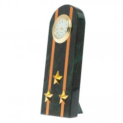 Часы &amp;quot;Погон полковник МЧС&amp;quot; камень змеевик