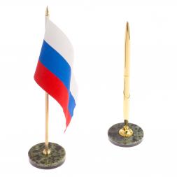 Письменный прибор &amp;quot;Кариатида&amp;quot; из нефрита