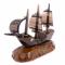 Сувенир "Парусник" из коричневого обсидиана
