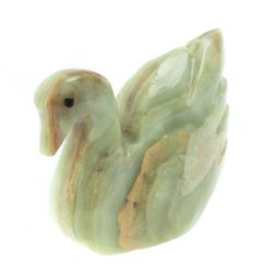 Сувенир &amp;quot;Лебедь&amp;quot; из оникса 8х3х6,5 см (3)