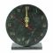 Часы настольные из змеевика 20х7х22 см