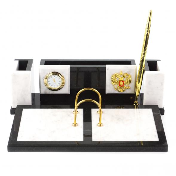 Письменный набор &amp;quot;Люкс&amp;quot; из мрамора 120908