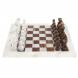 Шахматы из оникса и мрамора &amp;quot;Европейские&amp;quot; доска 30х30 см 123970