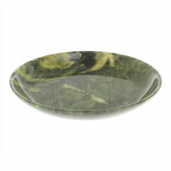 Тарелка-блюдо из нефрита 15,5х15,5х2 см 129926