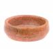 Пепельница круглая из розового мрамора 10х10х3 см 125510
