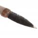 Нож каменный из обсидиана рукоять агат 20,5х4х2,5 см 126789