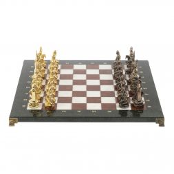 Шахматы подарочные &amp;quot;Шахерезада&amp;quot; доска 40х40 см мрамор лемезит