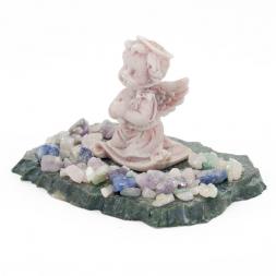 Сувенир &amp;quot;Ангелочек с нимбом&amp;quot; из мрамолита