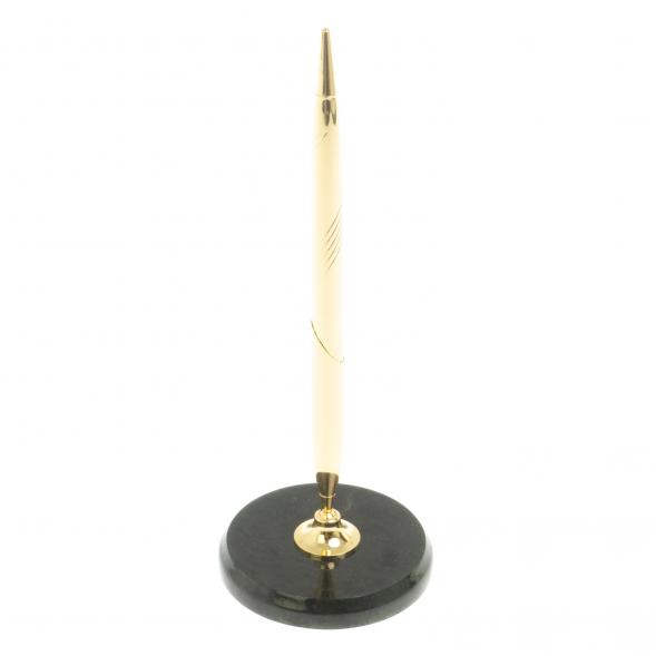 Подставка под ручку из нефрита 7х7х21 см 127659