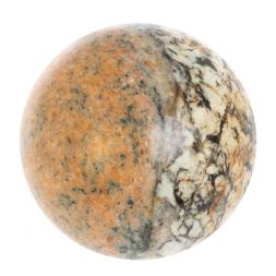 Шар из розового мрамора 9,5 см