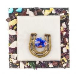 Магнит из камня &amp;quot;Подкова&amp;quot;