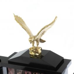 Настольный набор &amp;quot;Орел&amp;quot; из родонита