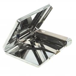 Портсигар на 20 сигарет с зажигалкой камень содалит