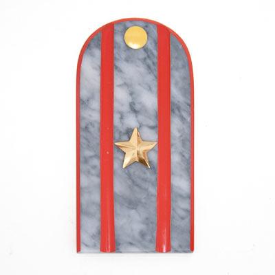 Сувенирный магнит &amp;quot;Погон Майор МВД&amp;quot; камень мрамор 113902