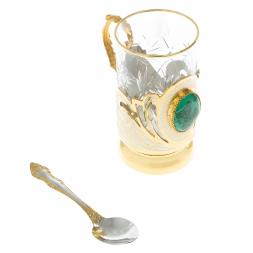 Подстаканник &amp;quot;Малахитовый&amp;quot; Златоуст