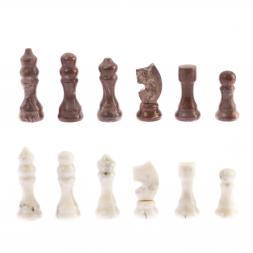 Шахматы с гравировкой &amp;quot;Турнирные&amp;quot; доска 36х36 см из гранита