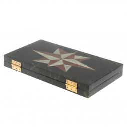 Нарды &amp;quot;Роза ветров&amp;quot; лемезит / офиокальцит