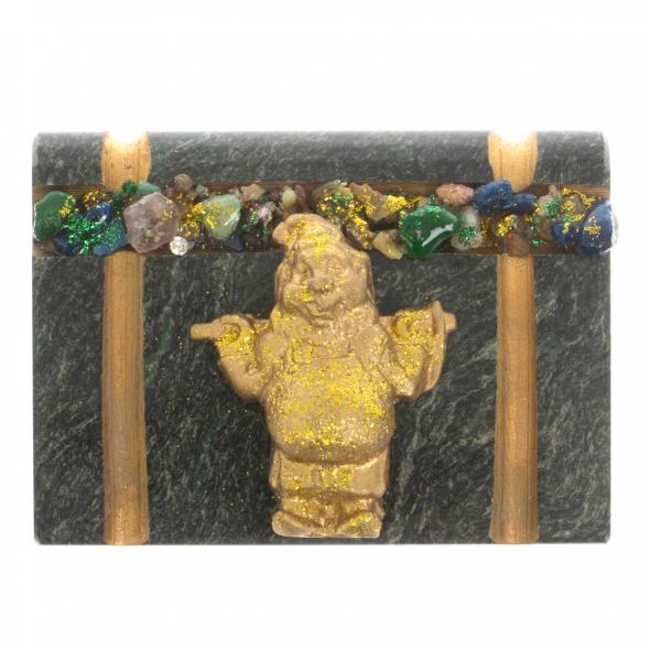 Магнит &amp;quot;Сундучок&amp;quot; змеевик 118746