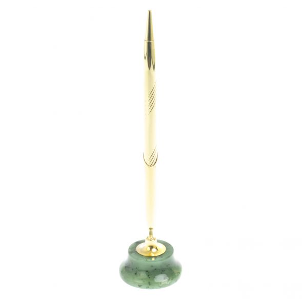 Подставка под ручку из нефрита 4,5х4,5х10,5 см 128122