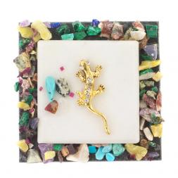 Магнит &amp;quot;Ящерица на камне&amp;quot;