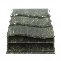 Лоток для бумаг А4 из змеевика