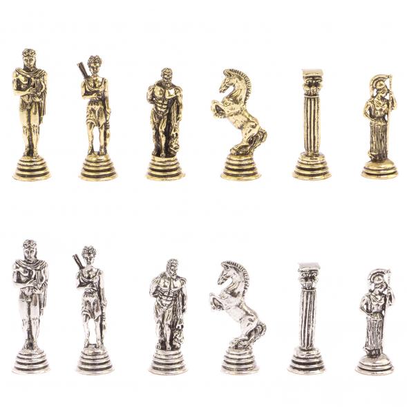 Шахматы &amp;quot;Афина&amp;quot; доска 32х32 см лемезит мрамор 126045