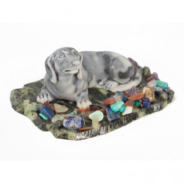 Сувенир &amp;quot;Такса&amp;quot; из мрамолита 117014