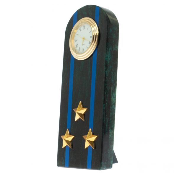 Часы-погон &amp;quot;Полковник МЮ&amp;quot; камень змеевик 129187