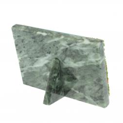 Настольное панно &amp;quot;Спас на крови&amp;quot; из змеевика 14х9х4,5 см