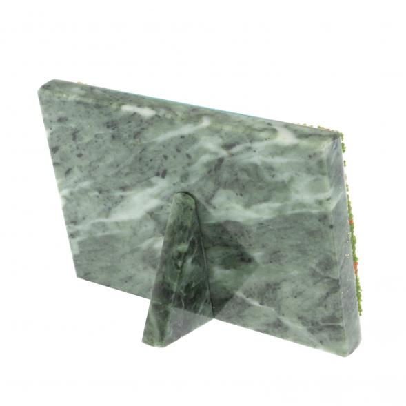 Настольное панно &amp;quot;Спас на крови&amp;quot; из змеевика 14х9х4,5 см 129468