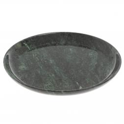 Тарелка-блюдо из змеевика 22х22х2,5 см