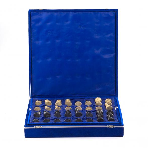 Декоративные шахматы из камня &amp;quot;Дебют&amp;quot; доска 38х38 см мрамор 121666