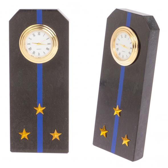 Часы &amp;quot;Погон старший лейтенант Авиации ВМФ&amp;quot; из змеевика 113519