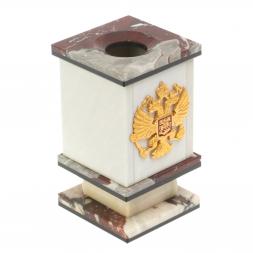 Карандашница &amp;quot;Герб РФ&amp;quot; из креноида