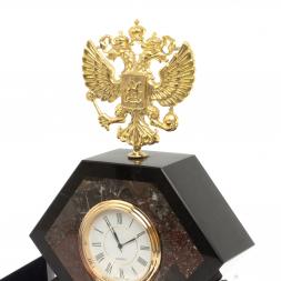 Настольный набор "Герб" из конгломерата