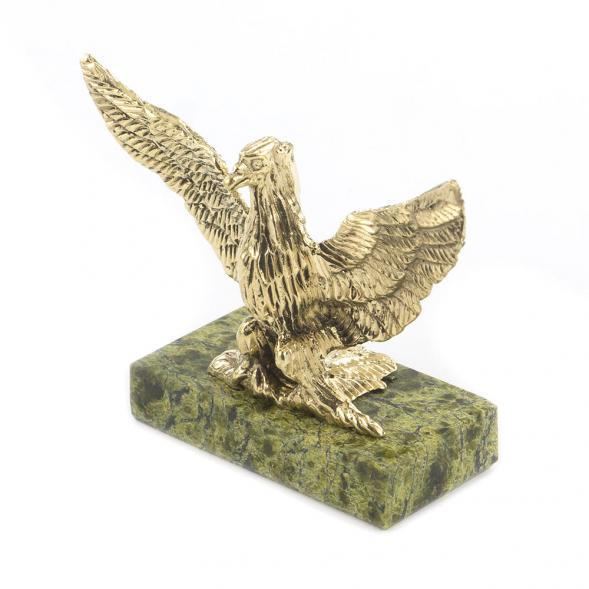 Статуэтка из бронзы и змеевика &amp;quot;Орел&amp;quot; 119710