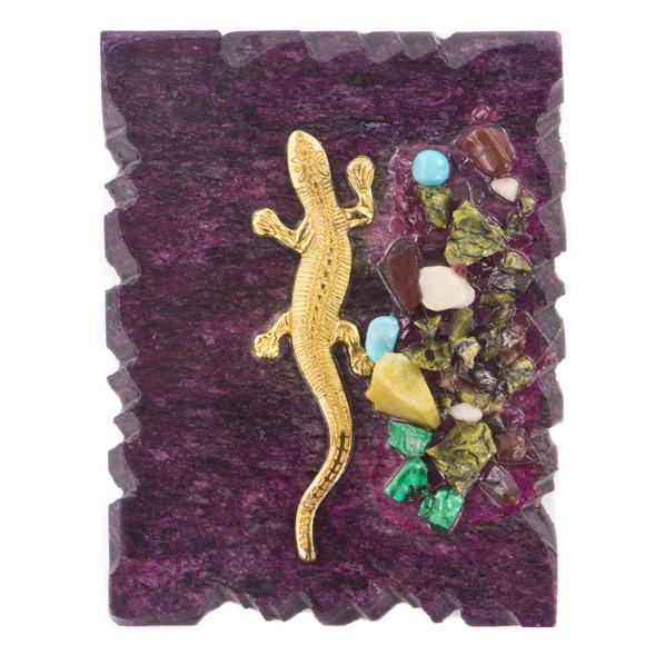 Магнит &amp;quot;Ящерица&amp;quot; красная 120069