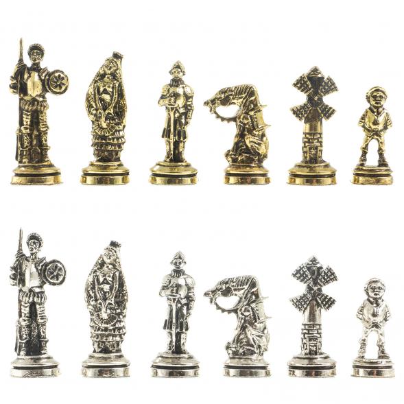 Шахматы &amp;quot;Дон Кихот&amp;quot; доска 28х28 см из камня мрамор 122686