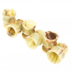 Набор рюмок из оникса 6 шт 20 мл 3,8х4,5см в коробке (1,5х2)