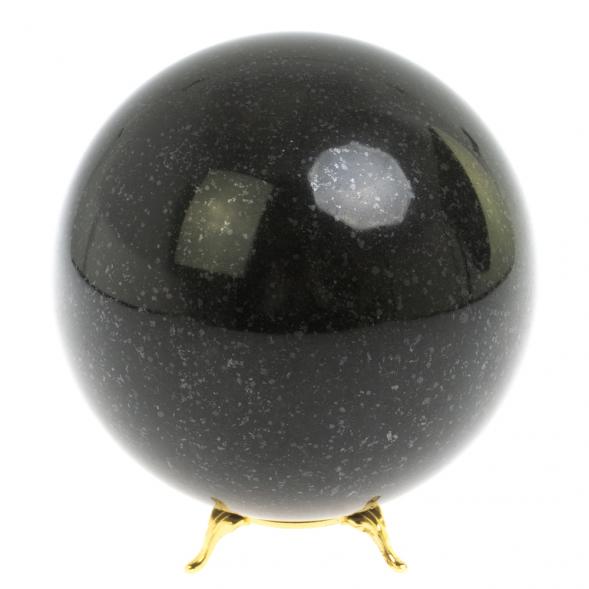 Шар 13 см из камня базальт 127663