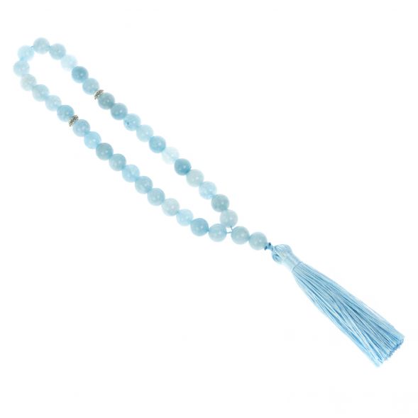 Четки из кварца круглые 35 бусин 128588