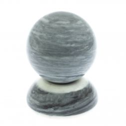 Шар 7,5 см на подставке из серого мрамора