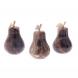 Груша сувенирная из коричневого оникса 3,7х5,8 см (1,5х2) 121829