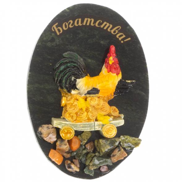 Магнит &amp;quot;Петух Богатства&amp;quot; в ассортименте 117460