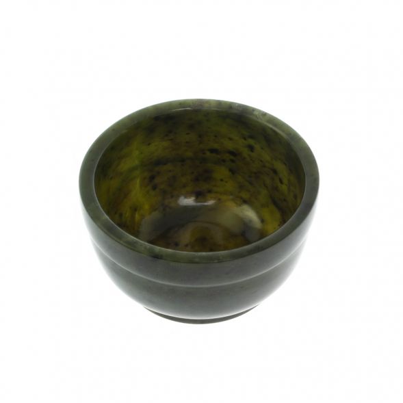 Чашка очоко для саке из нефрита 5х5х3 см 40 мл 128667