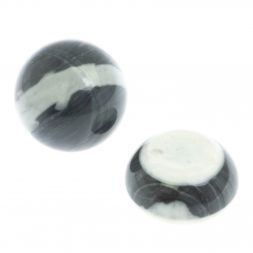 Шар 7 см на подставке из серого мрамора